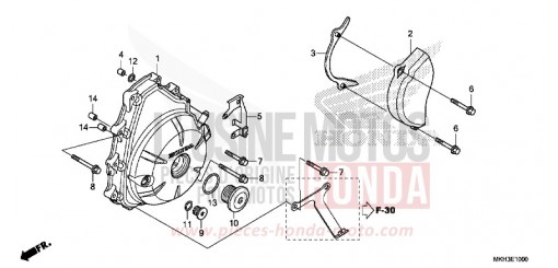 COUVERCLE DE GENERATEUR C.A. ADV750H de 2017